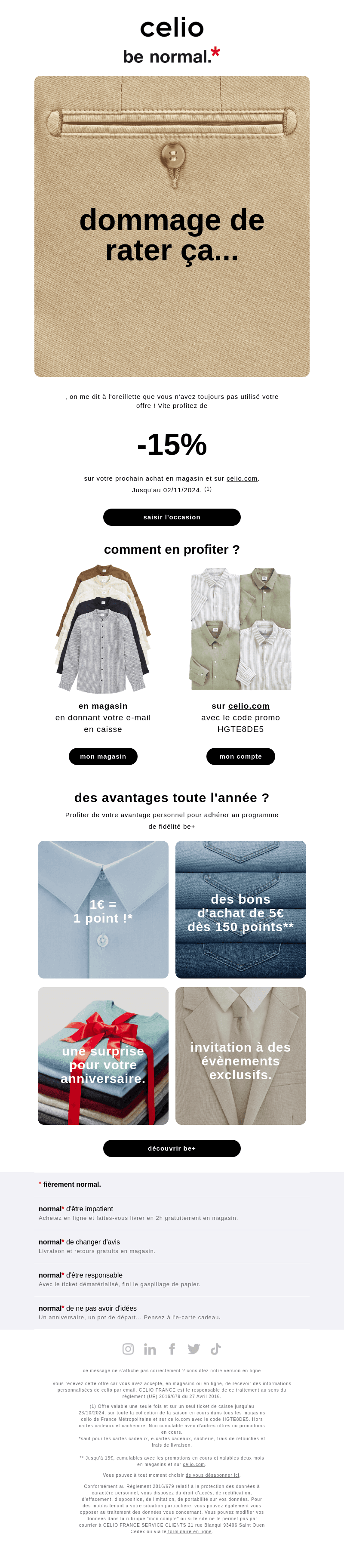 Votre offre se termine bientôt !