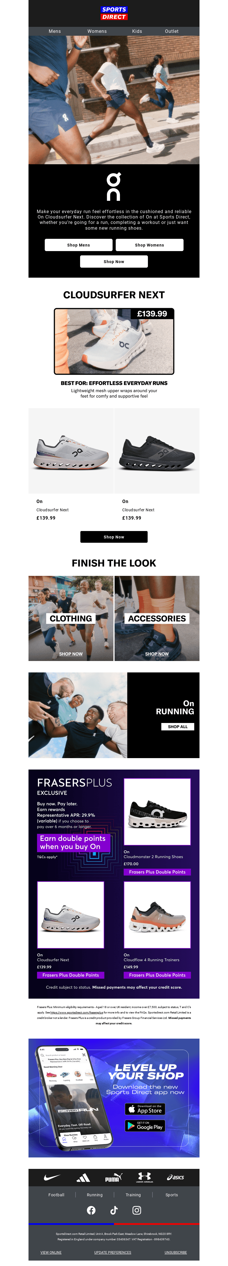 NEW: On Running