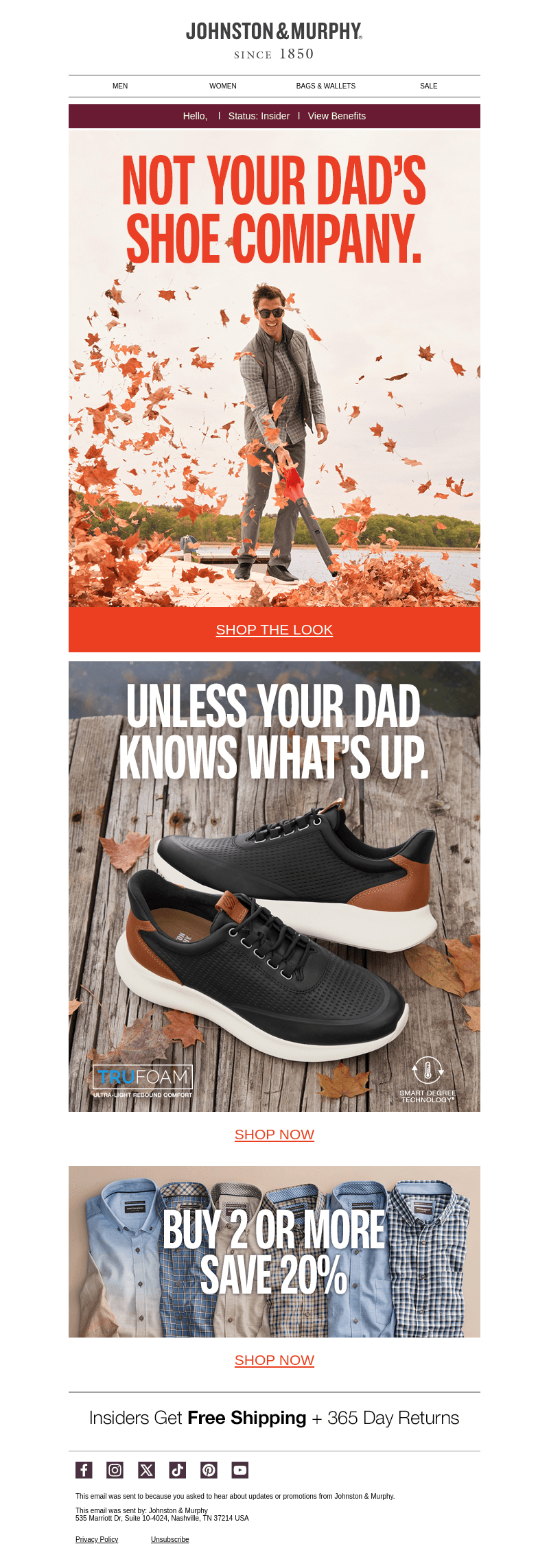 Not Your Dad's Shoe Company