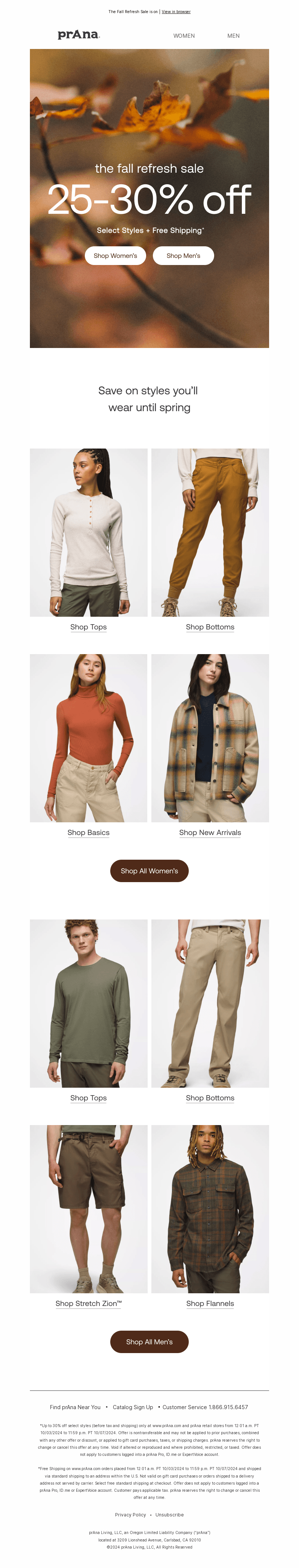 Starts Now: 25-30% Off