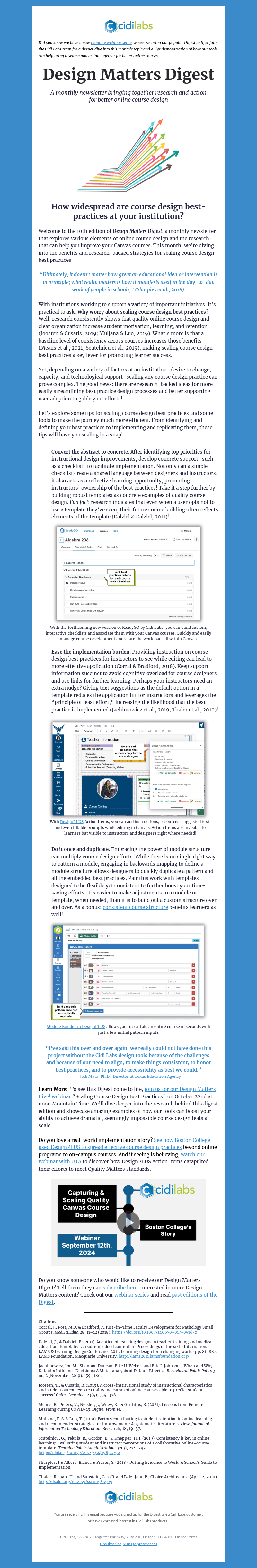 Design Matters Digest: October Edition
