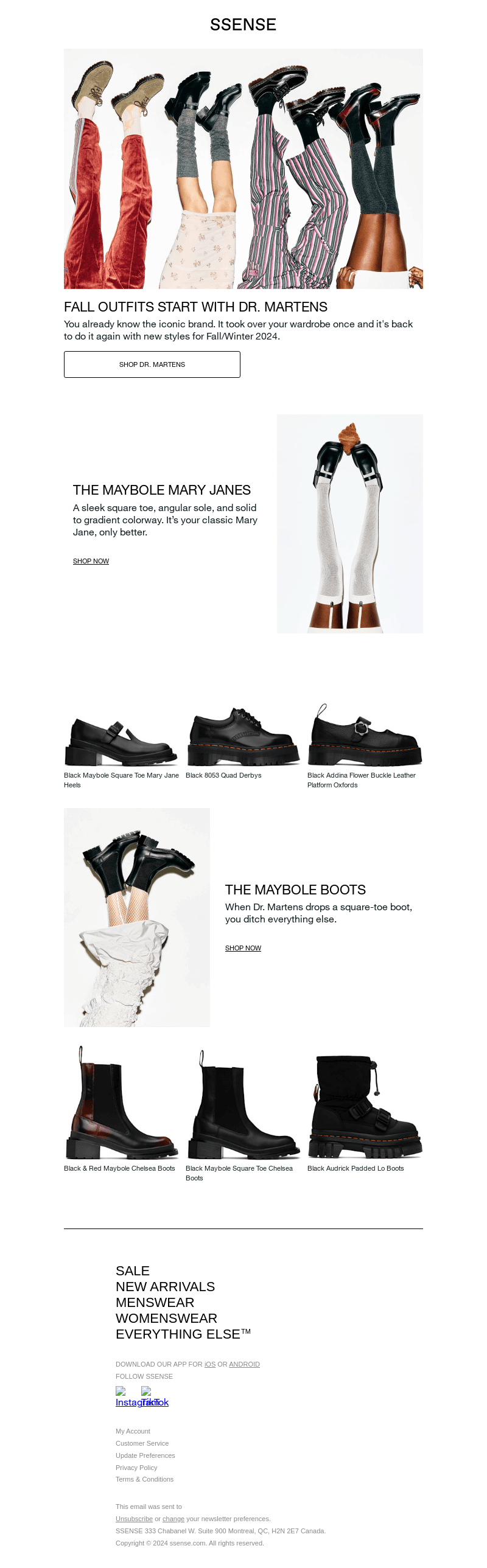 New Dr. Martens Hit SSENSE