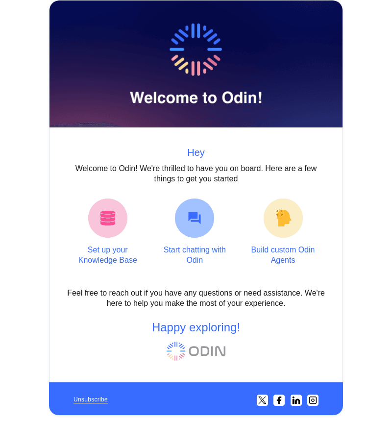 Welcome to Odin!