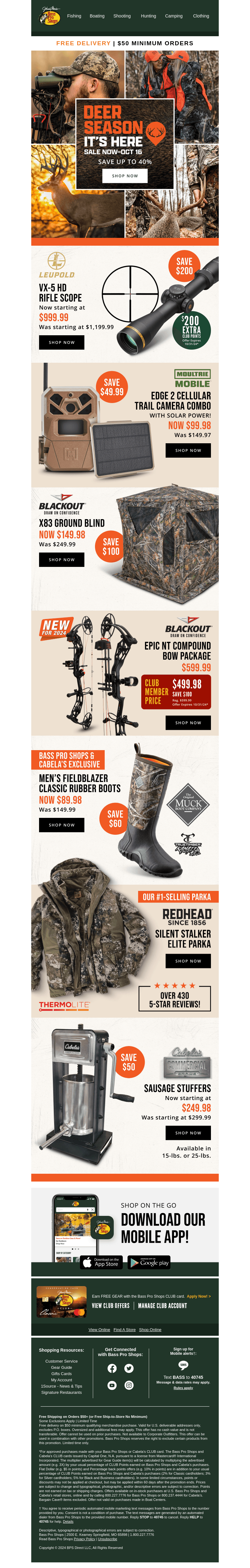 Hunt Smart And Save Up To 40%!