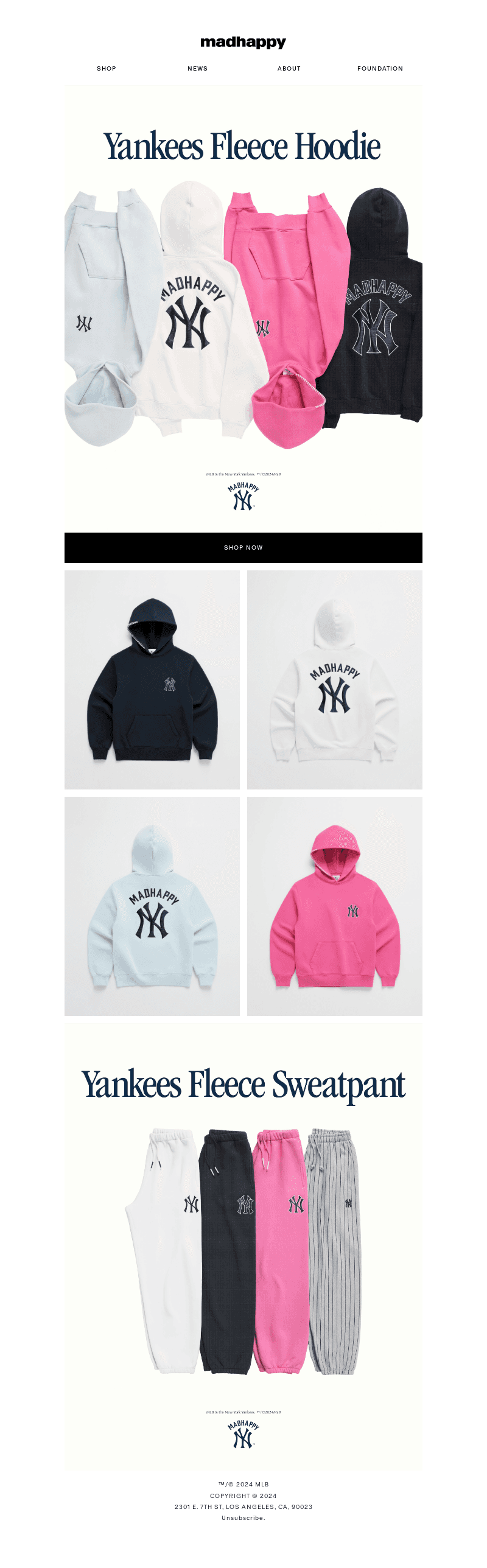 Yankees Dazzle Appliqué Set