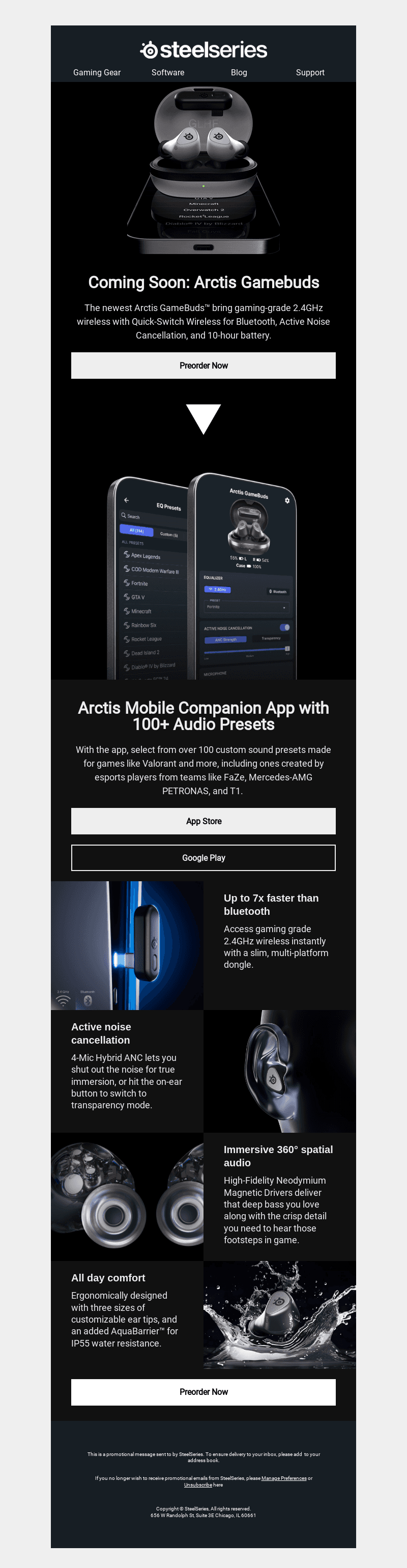 SteelSeries email from Thu, Oct 3, 2024