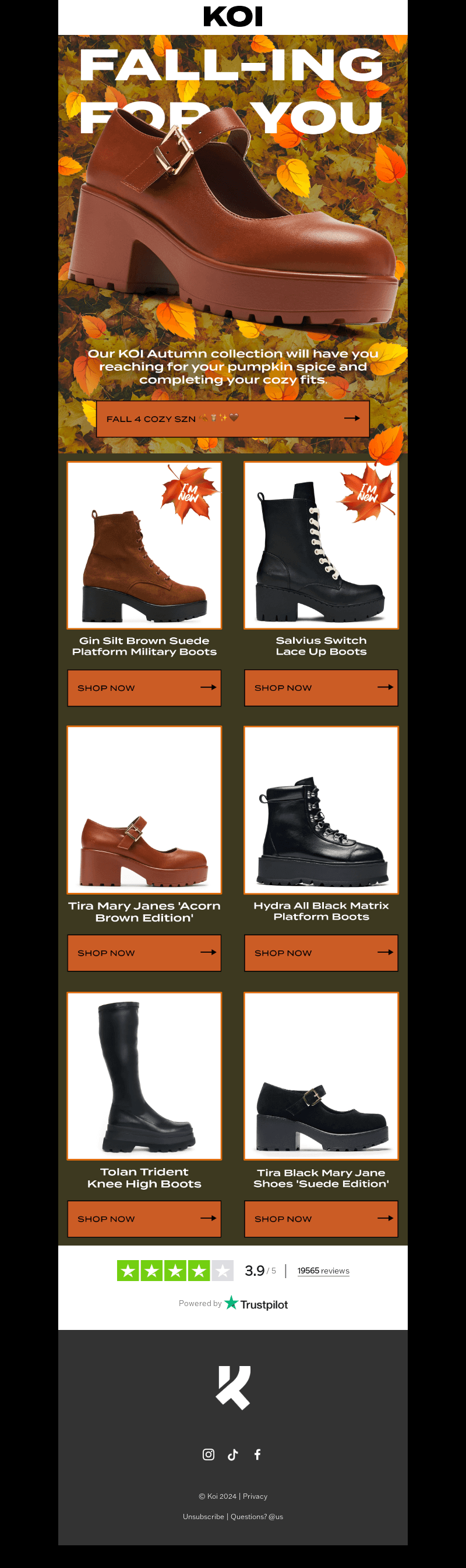 Your fall faves inside 🍂🤎