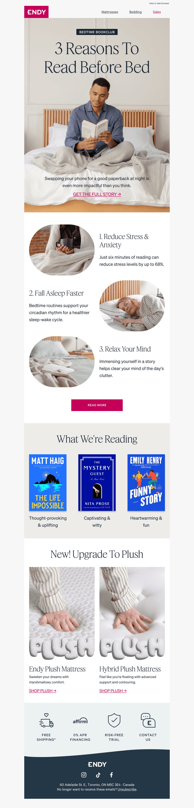 Reading before bed: Yay or Nay? 📚