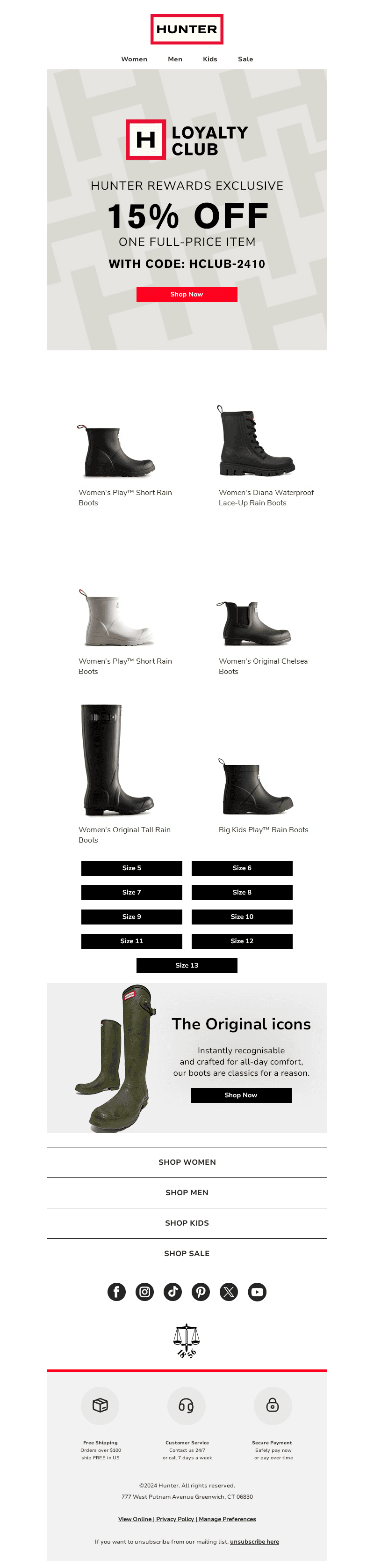 15% Off One Full-Price Item Inside