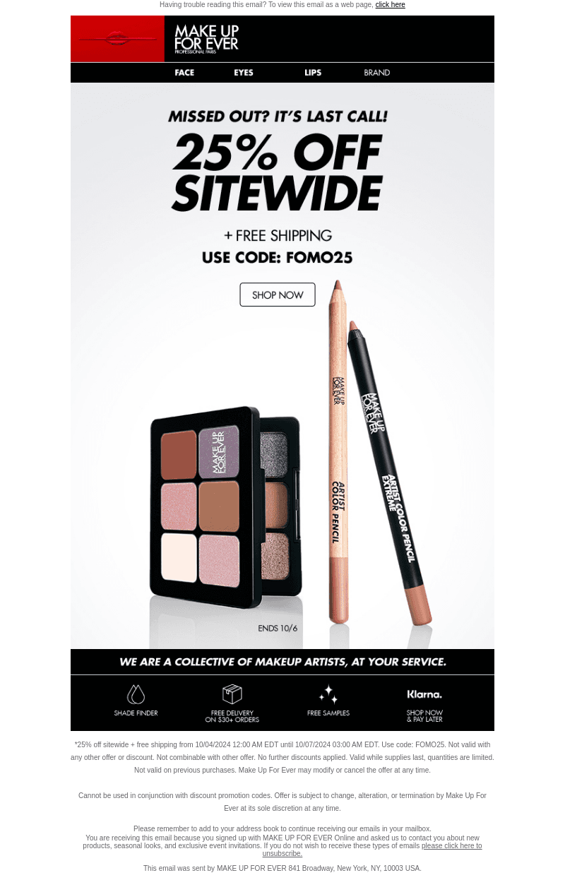 Psst! One Last Chance for 25% Off Sitewide…