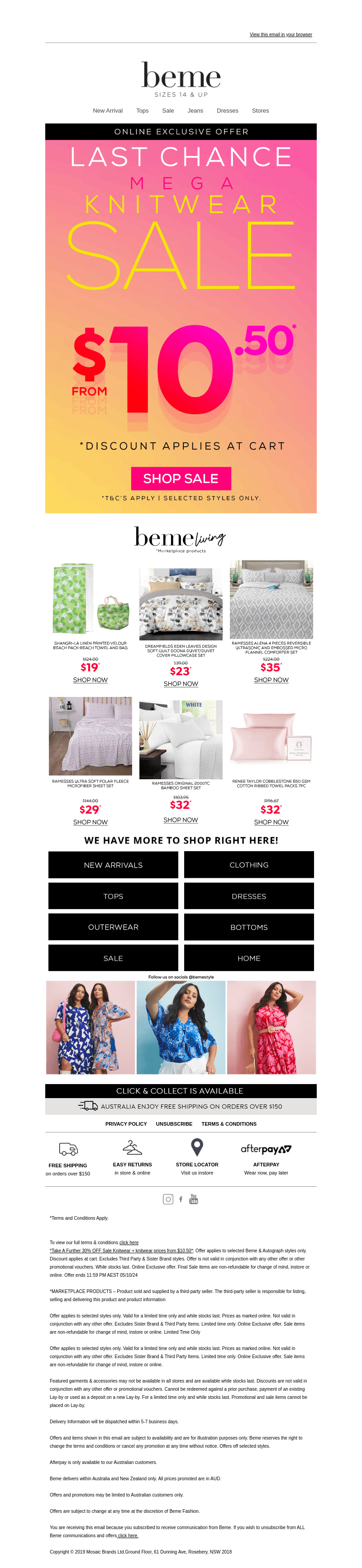 Mega knitwear flash sale is back