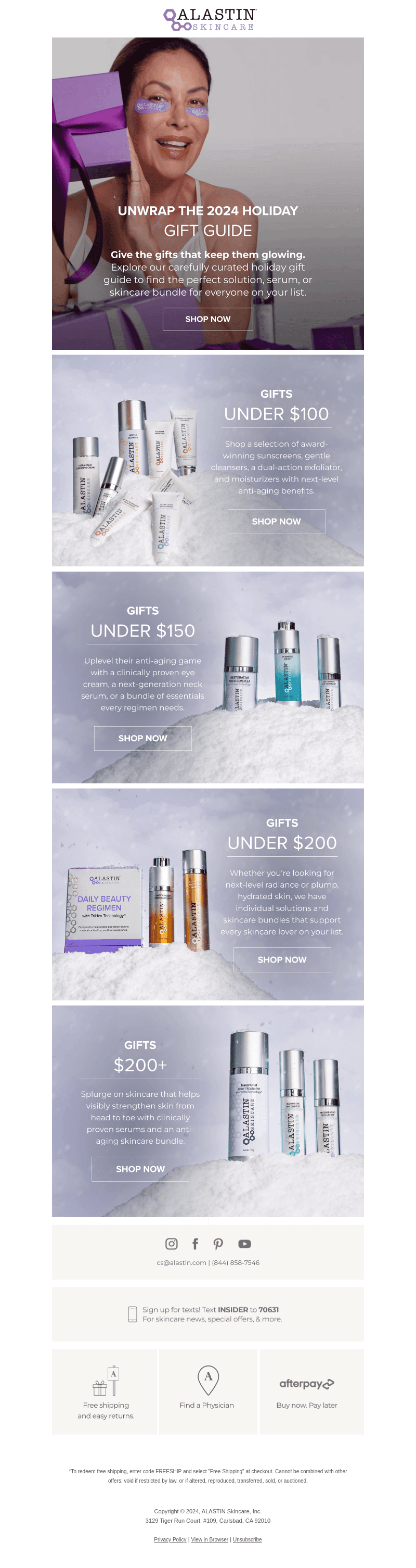 ALASTIN Skincare email from Fri, Oct 4, 2024