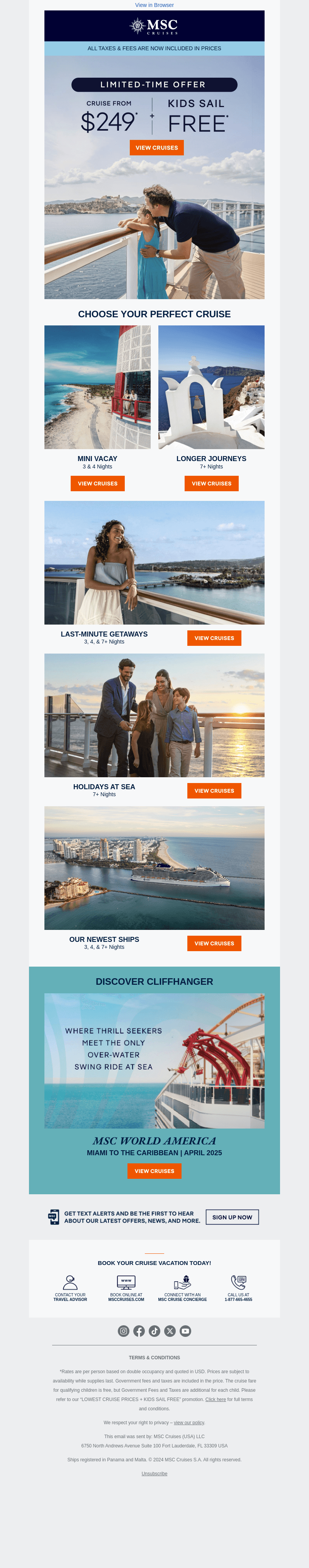 Your Vacation Planning Starts Now! 🚢