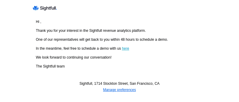 Sightfull email from Sat, Oct 5, 2024