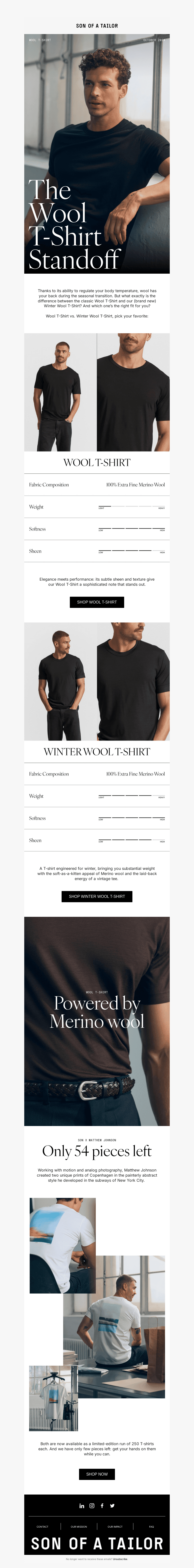 The Wool T-Shirt standoff