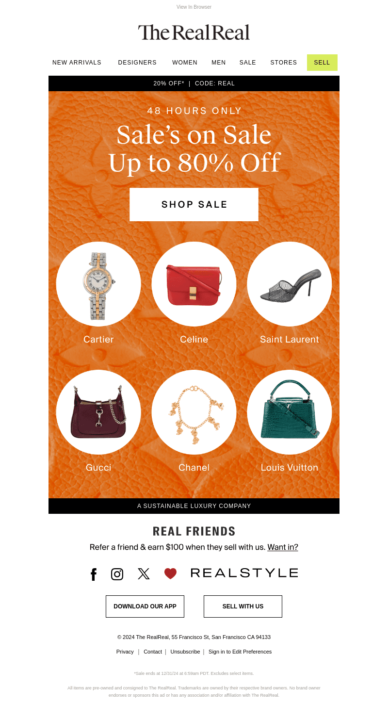 When Celine is on sale?