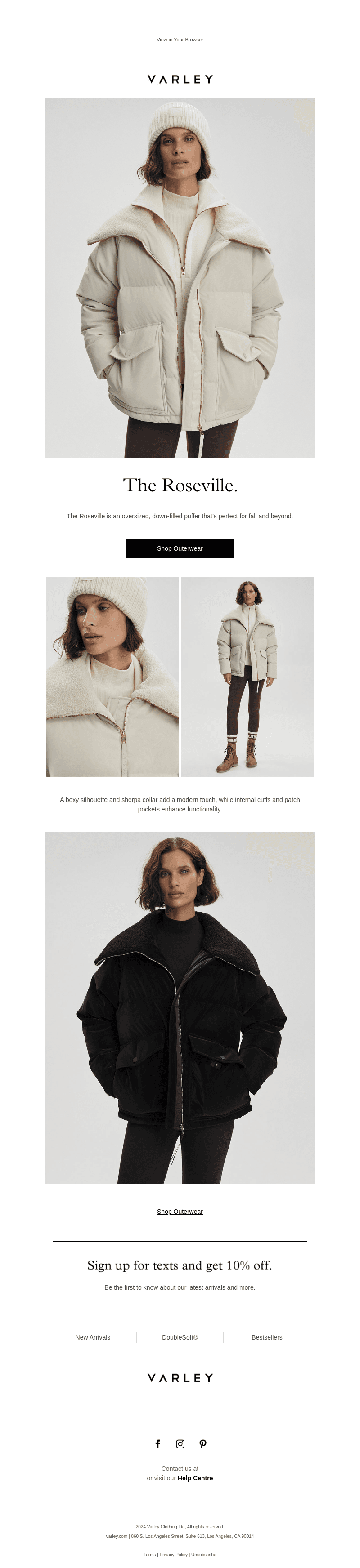 Meet the Roseville down jacket