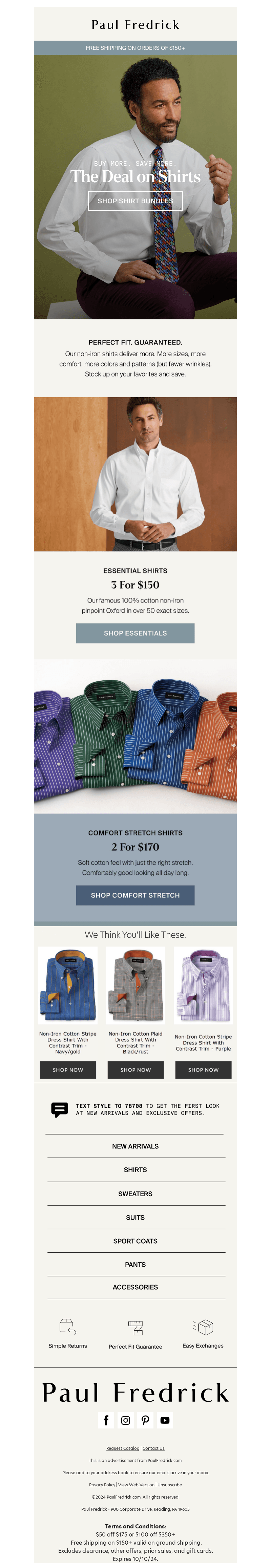 Great shirts. 2 ways to save.