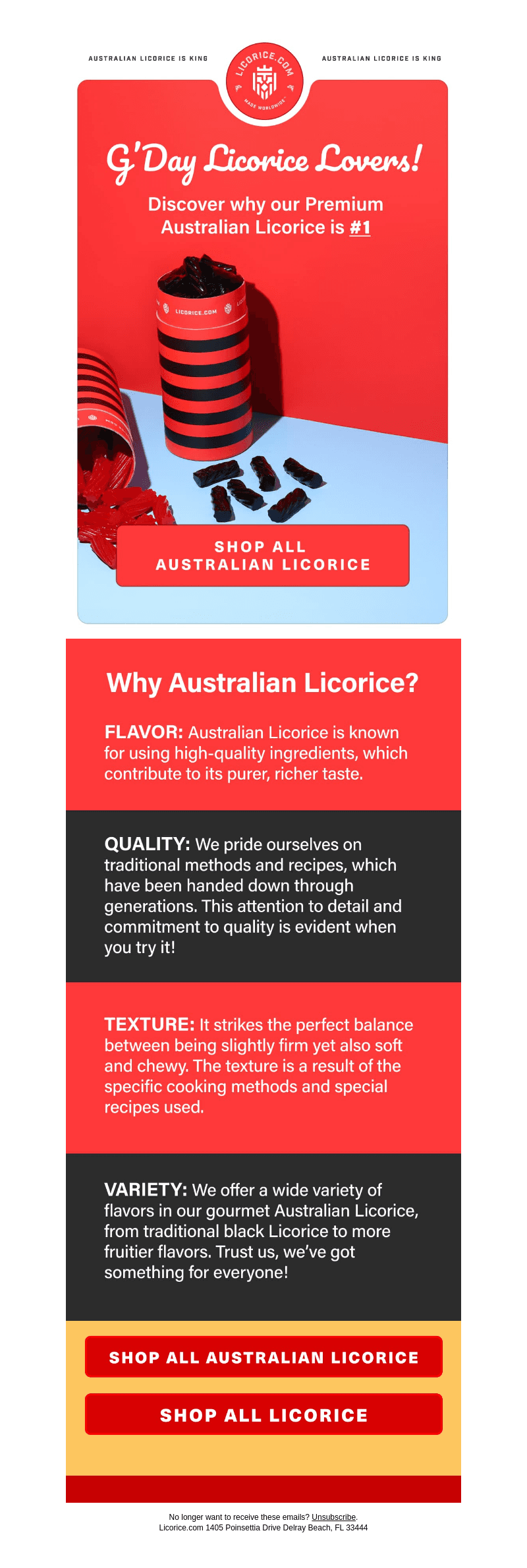 Why our Australian Licorice is #1  🇦🇺
