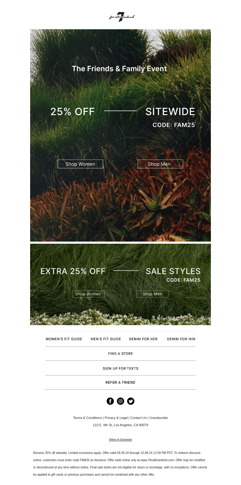 25% OFF SITEWIDE ENDS SOON