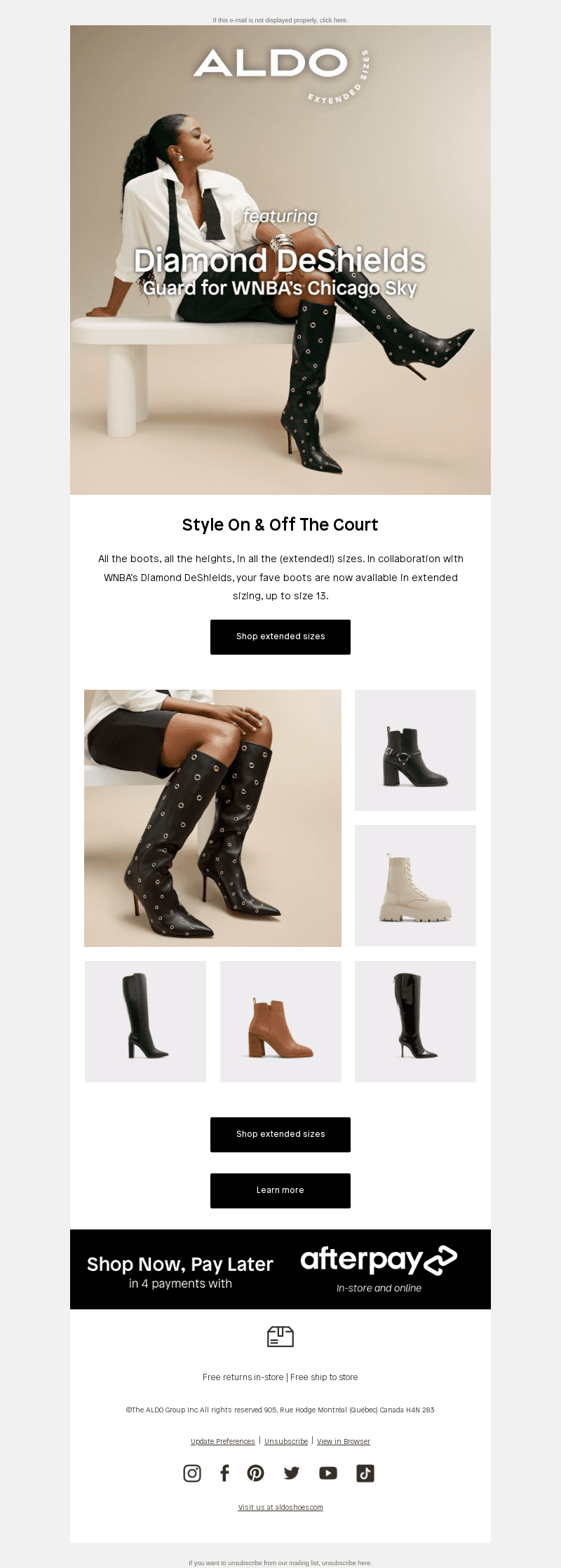 Fall boots curated by Diamond DeShields
