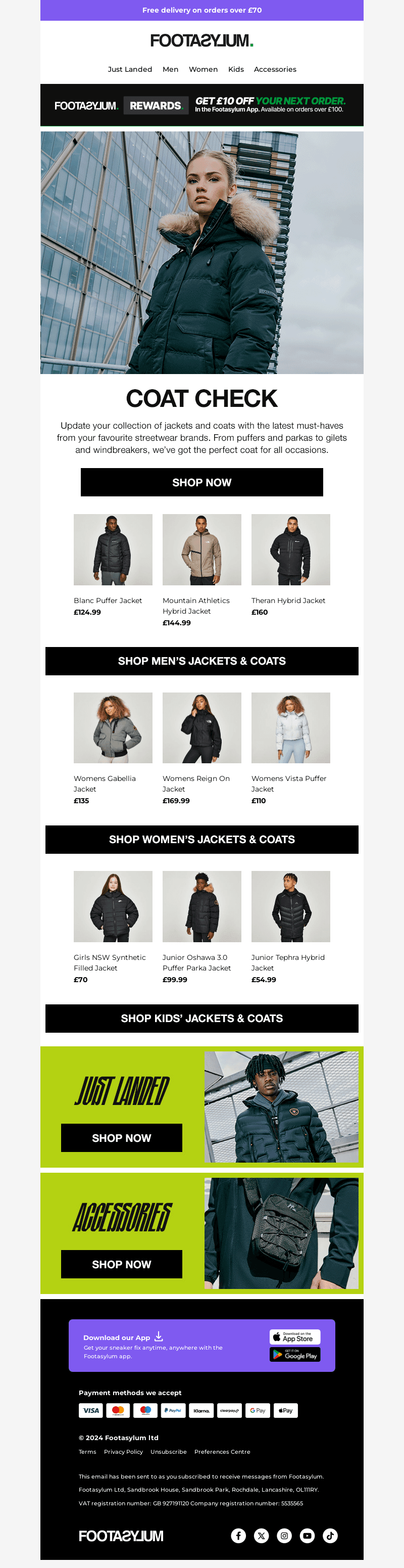 Find the right jacket for you 🧥☔