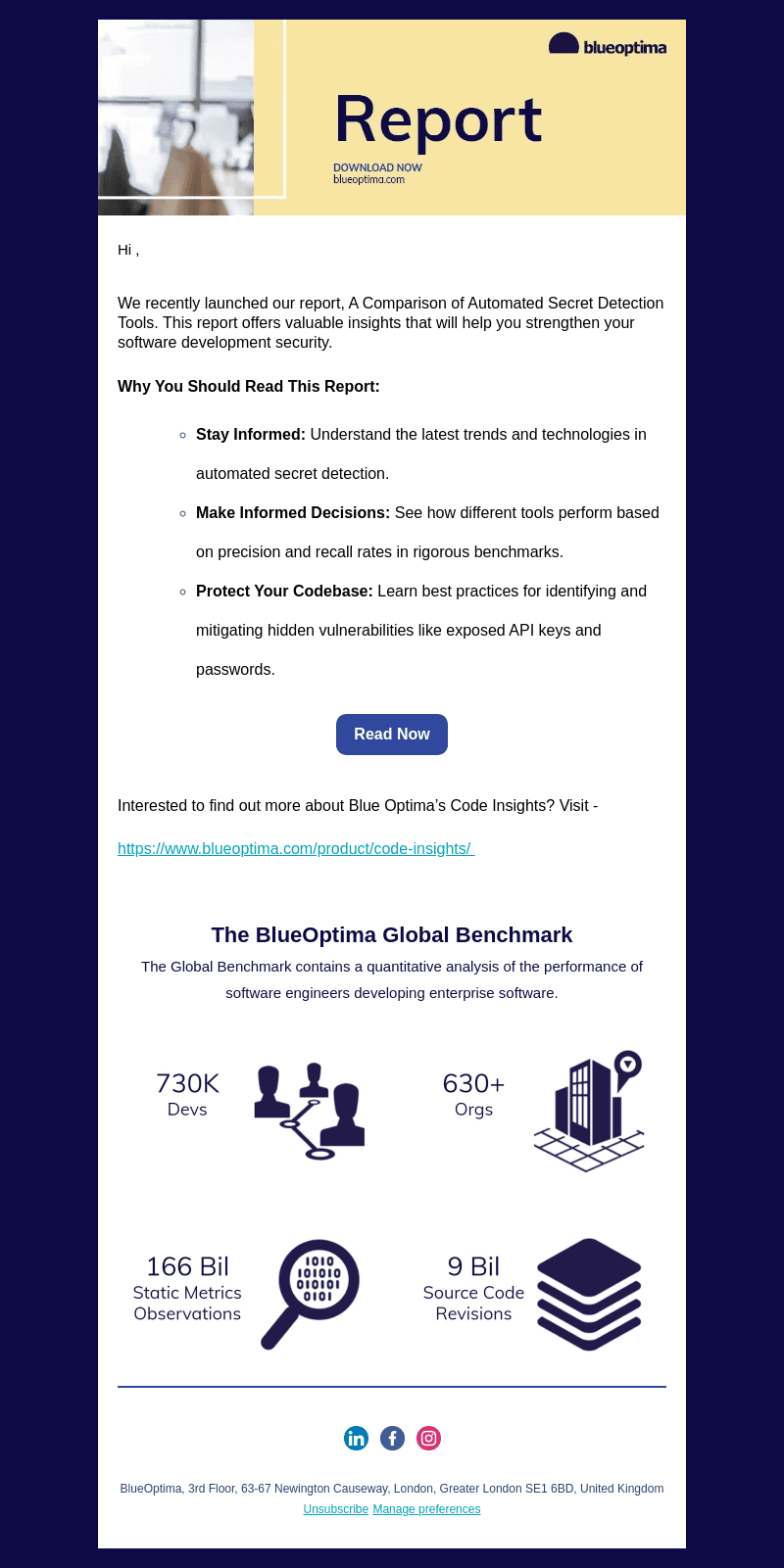 BlueOptima email from Tue, Oct 8, 2024