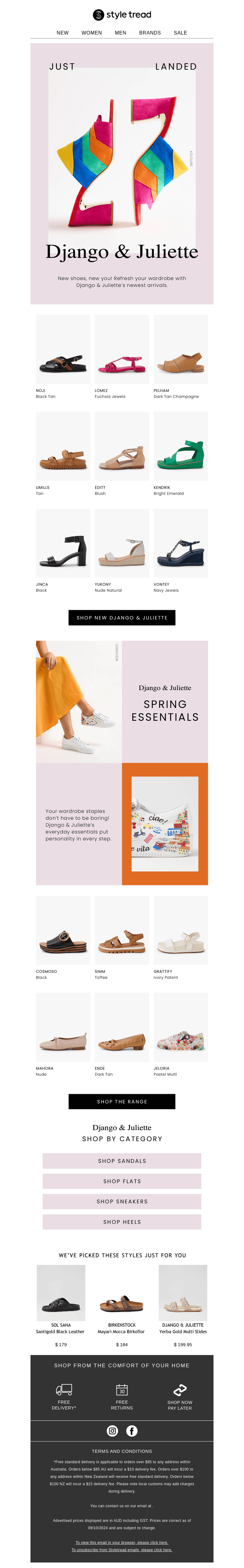 Your Guide To Django & Juliette This Spring 💐