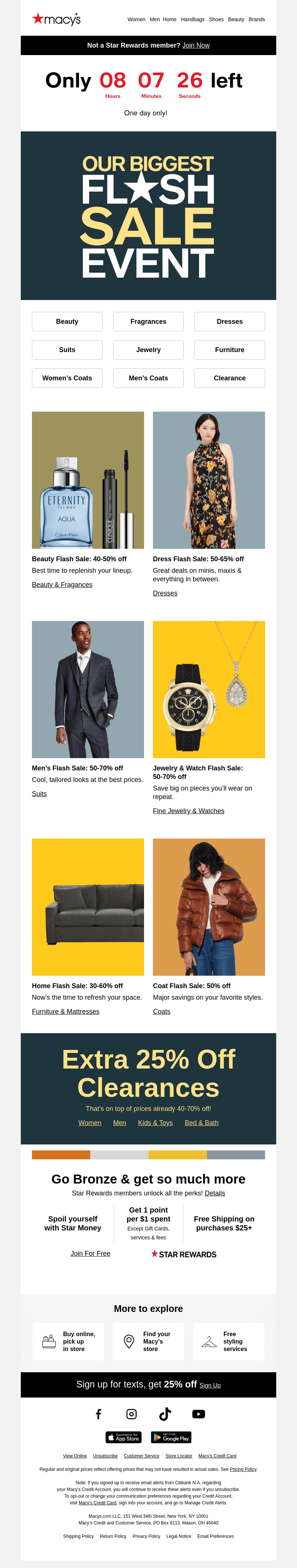 ⏳ HOURS left: Our Biggest Flash Sale Event