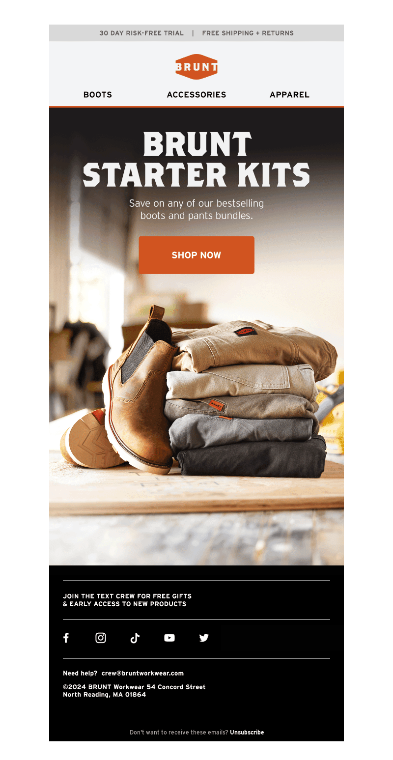 See The BRUNT Starter Kits