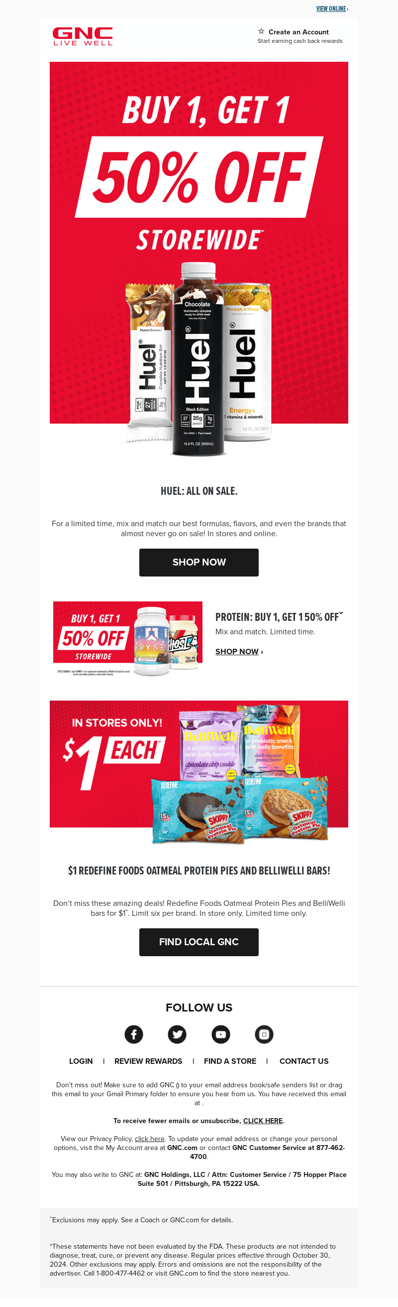 BOGO 50% Off Huel 🌱