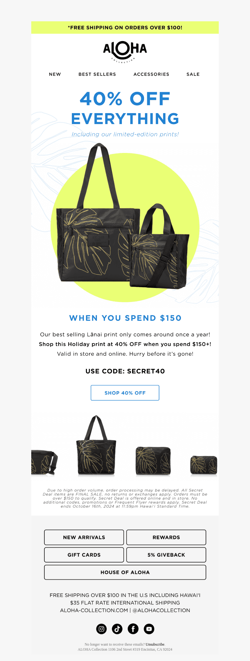 OMG... It’s Back! 😍 + 40% OFF!