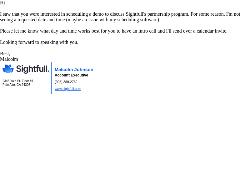 Sightfull email from Fri, Oct 11, 2024