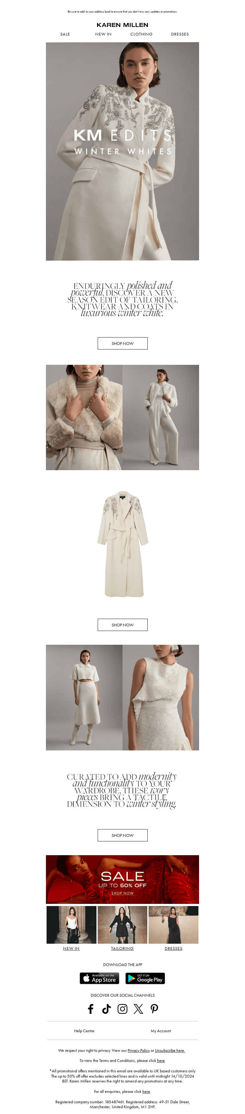 Introducing KM Edits: Winter Whites