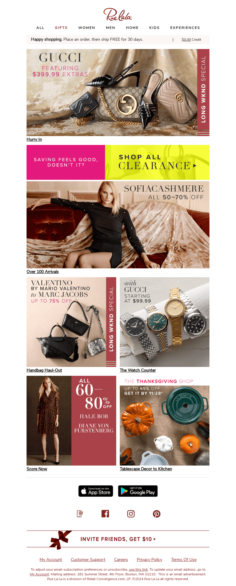 INSIDE: Gucci with $399.99 Extras ➤