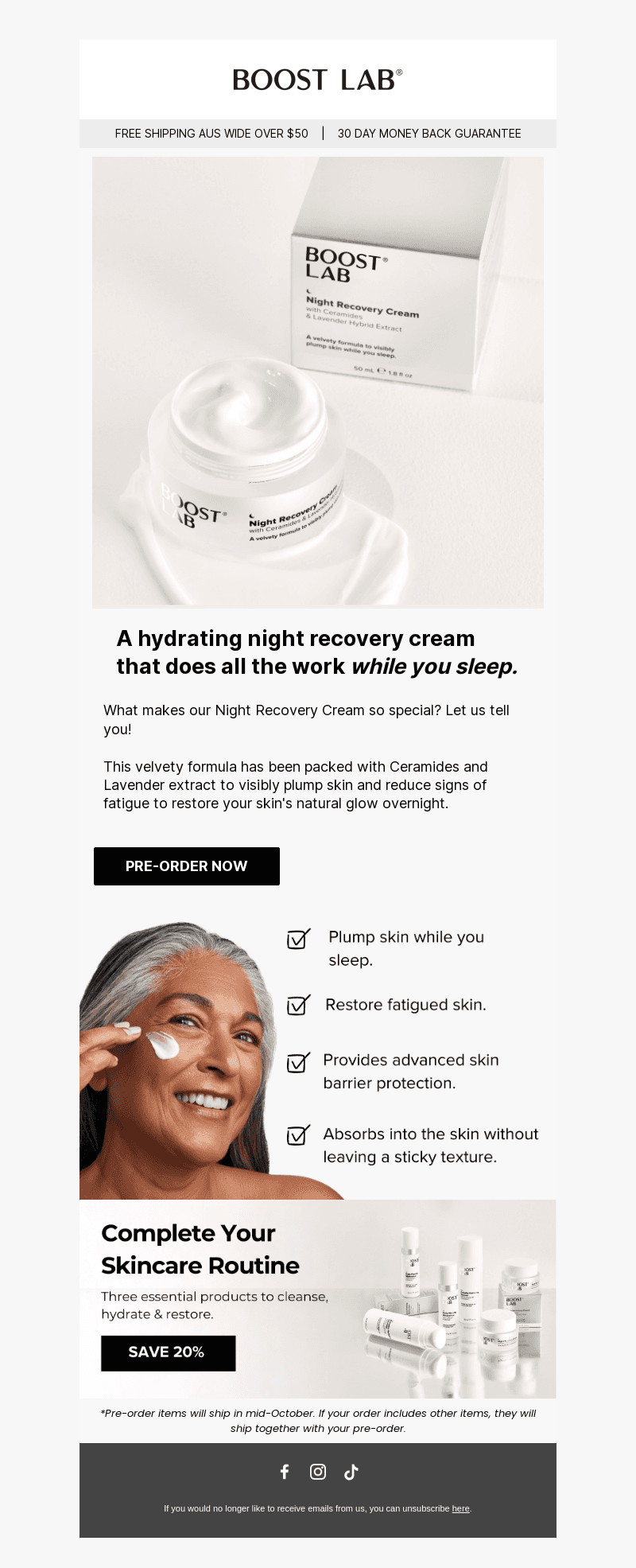 Nourish your skin while you sleep!