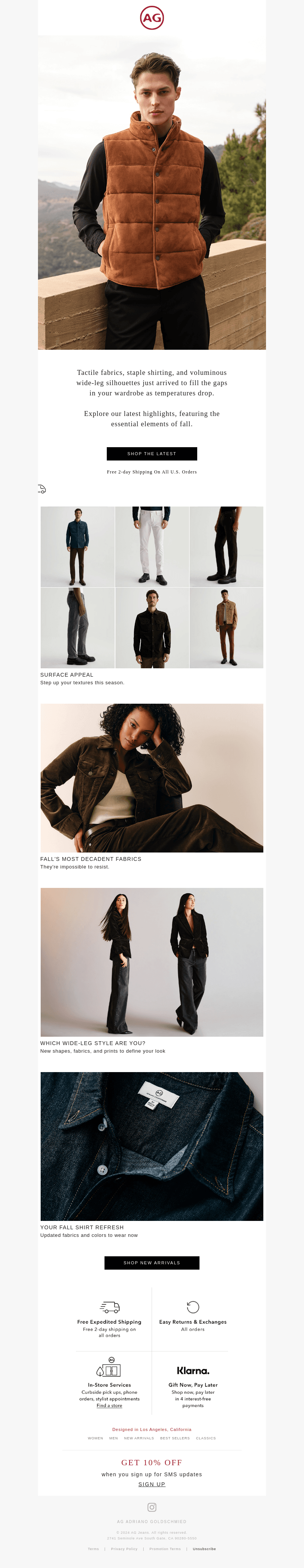 Essential elements of the fall wardrobe