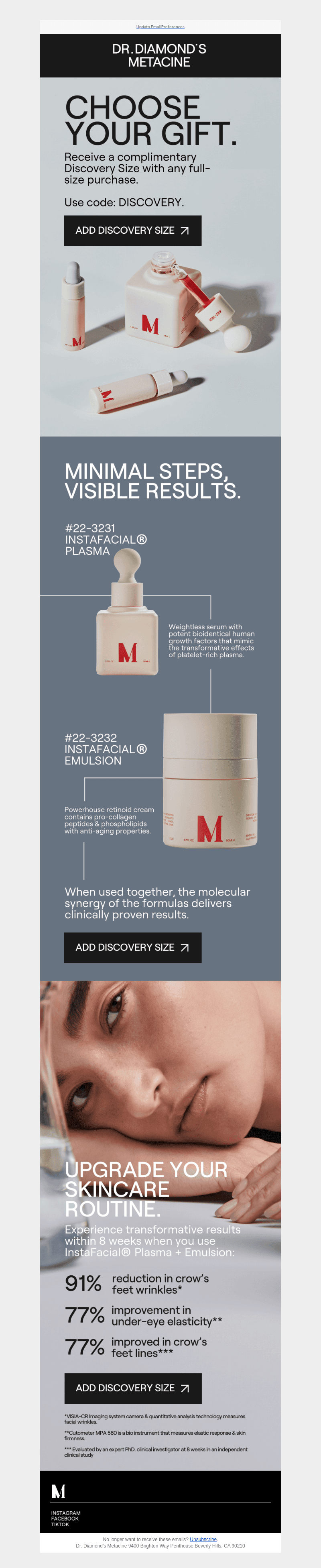 Choose your gift.