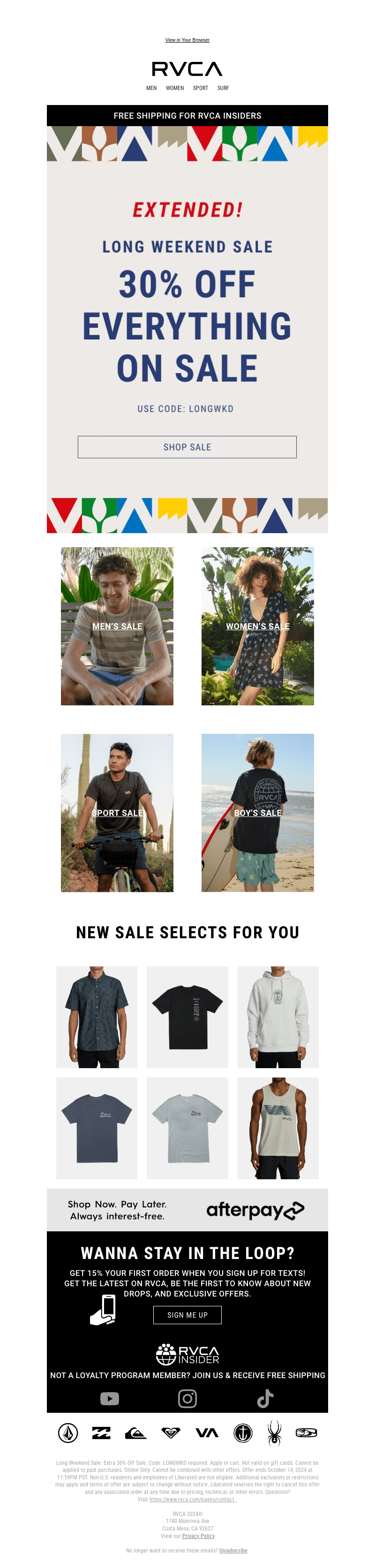 Extended - 30% Off All Sale!