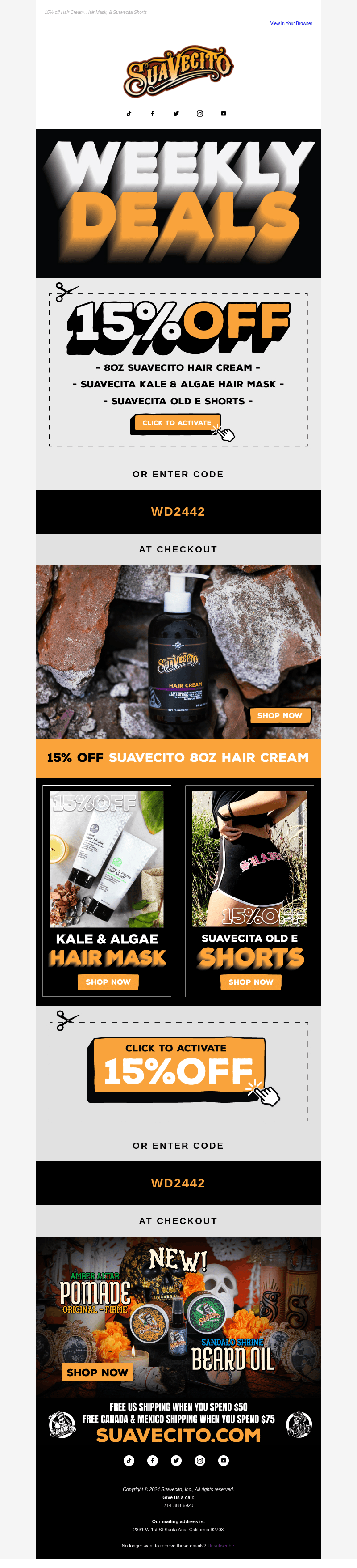 Code Inside: Save on Hair Products and More!