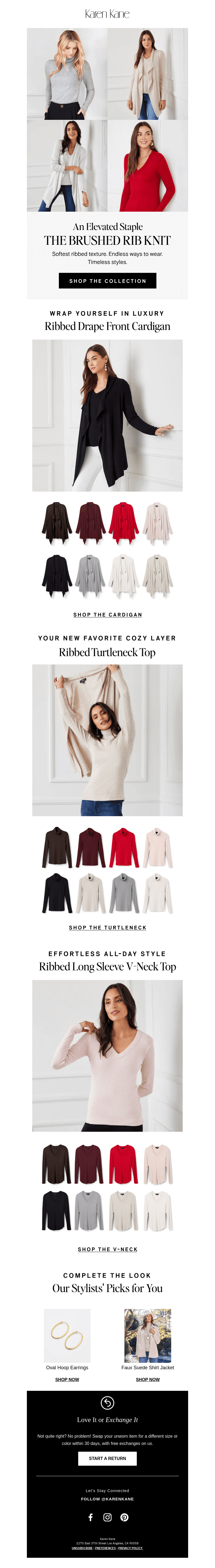 The Brushed Rib Knit: An Elevated Staple