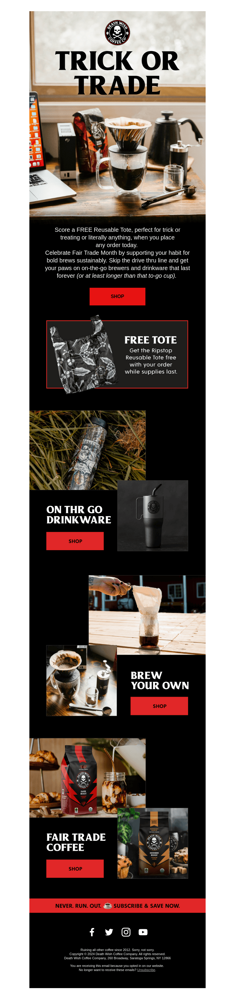 Fair Trade Month Freebies