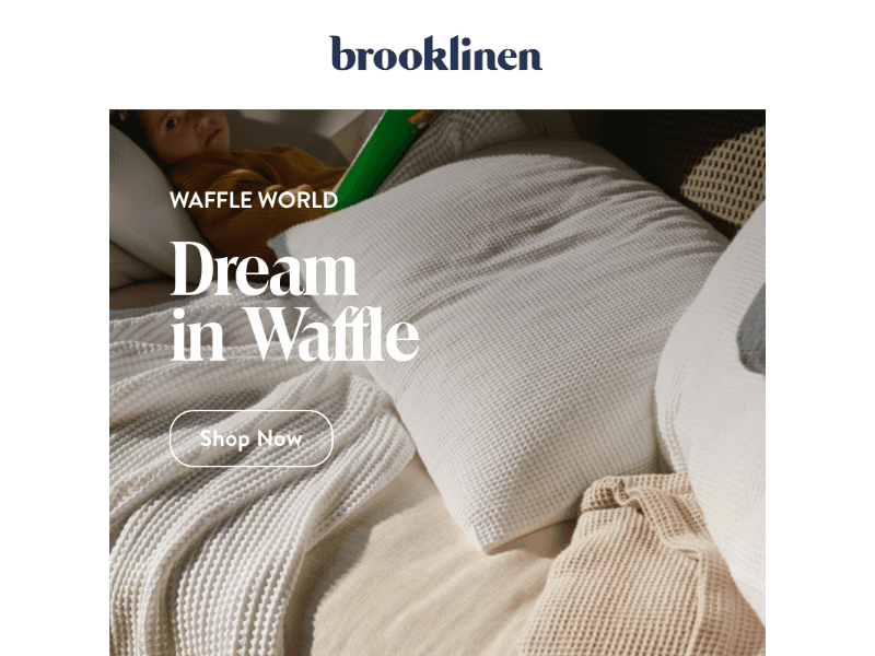 This Just In: Make Your Bed in Waffle
