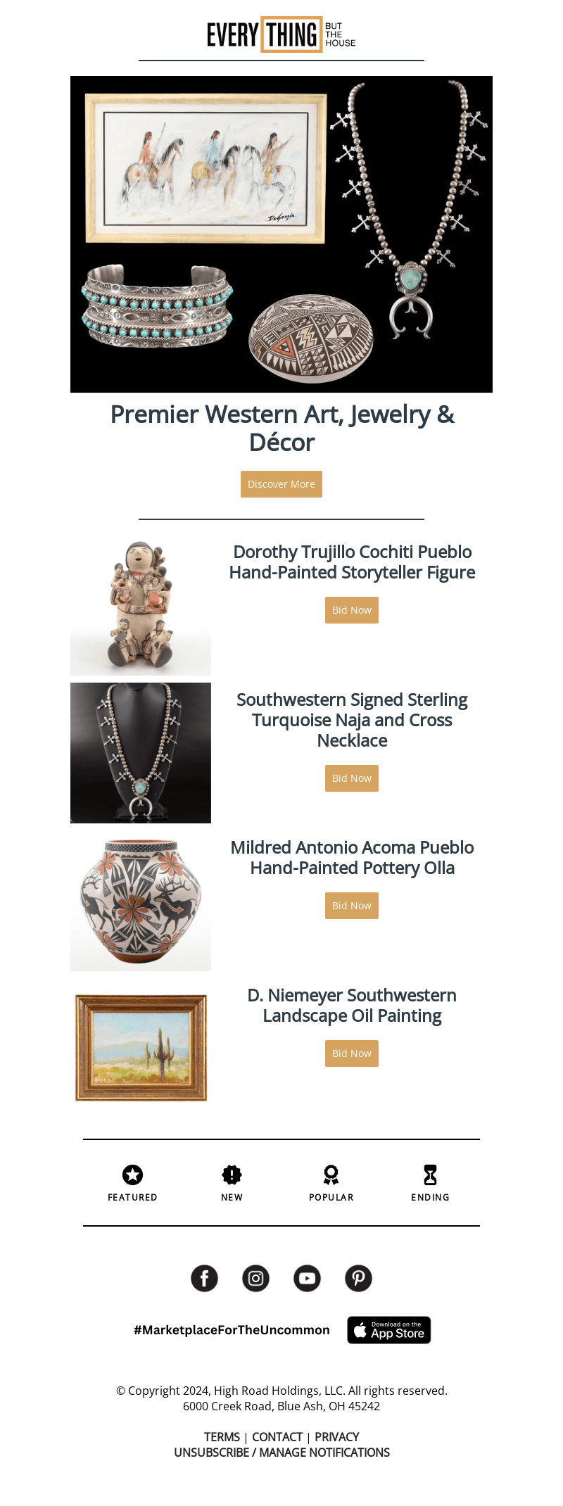 💫 Premier Western Art, Jewelry & Décor