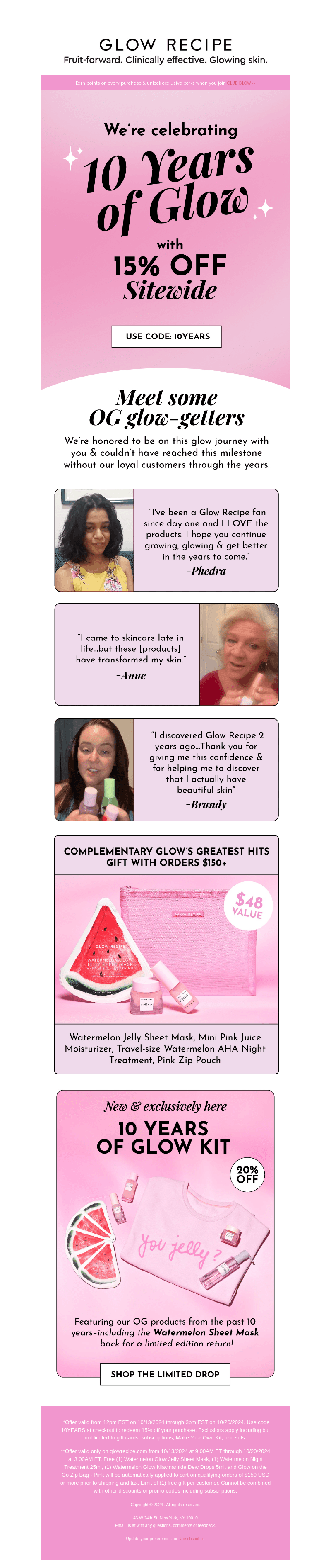 Meet our ✨Glow Community✨