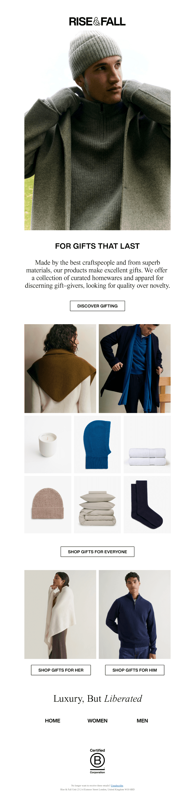 The Rise & Fall Gift Guide is here