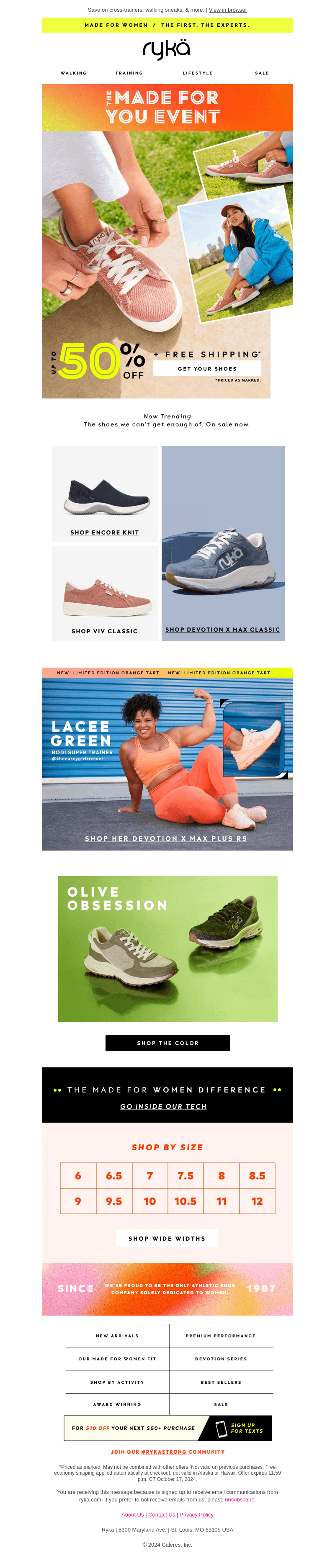 Up to 50% off ends soon!!! 👟