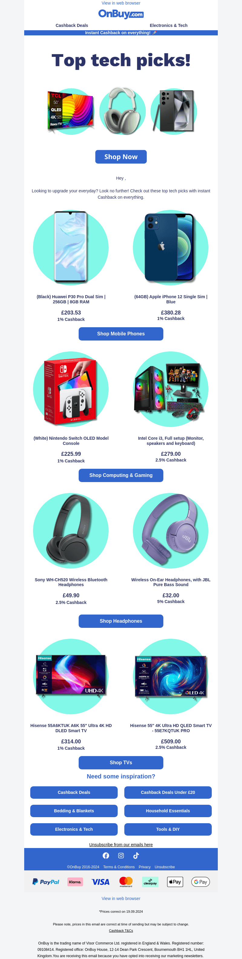 Refresh your tech, ! ⚡
