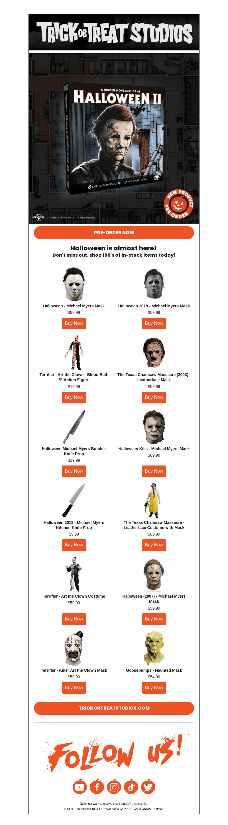 Halloween II is available for PREORDER! 🔪