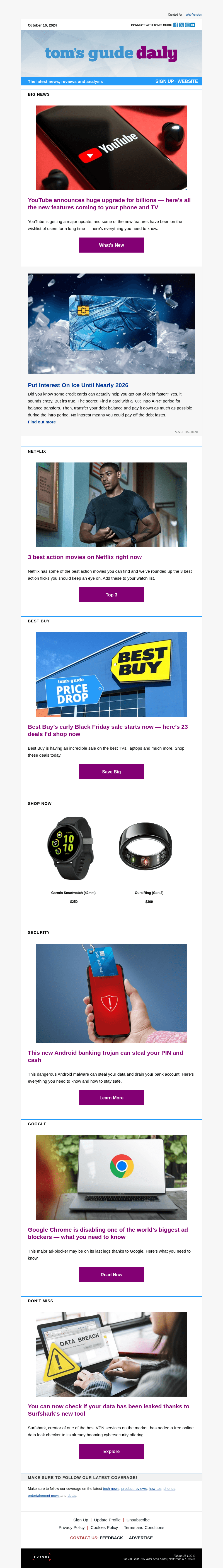 SmartBrief email from Wed, Oct 16, 2024